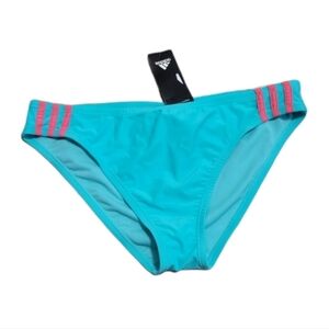 Adidas Bikini bottoms Sport Hipster Women's Size Large pink and blue